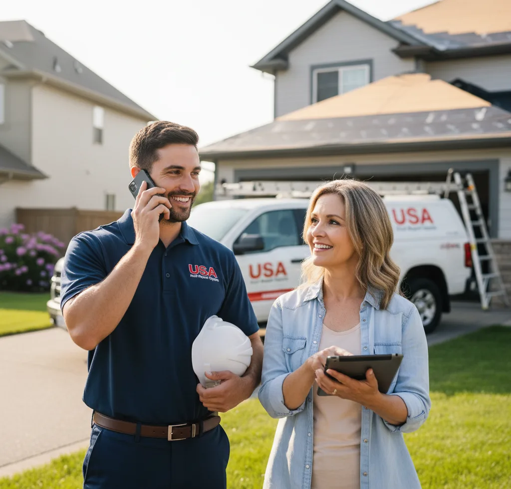 USA Roof Repair Experts customer support in Kensington